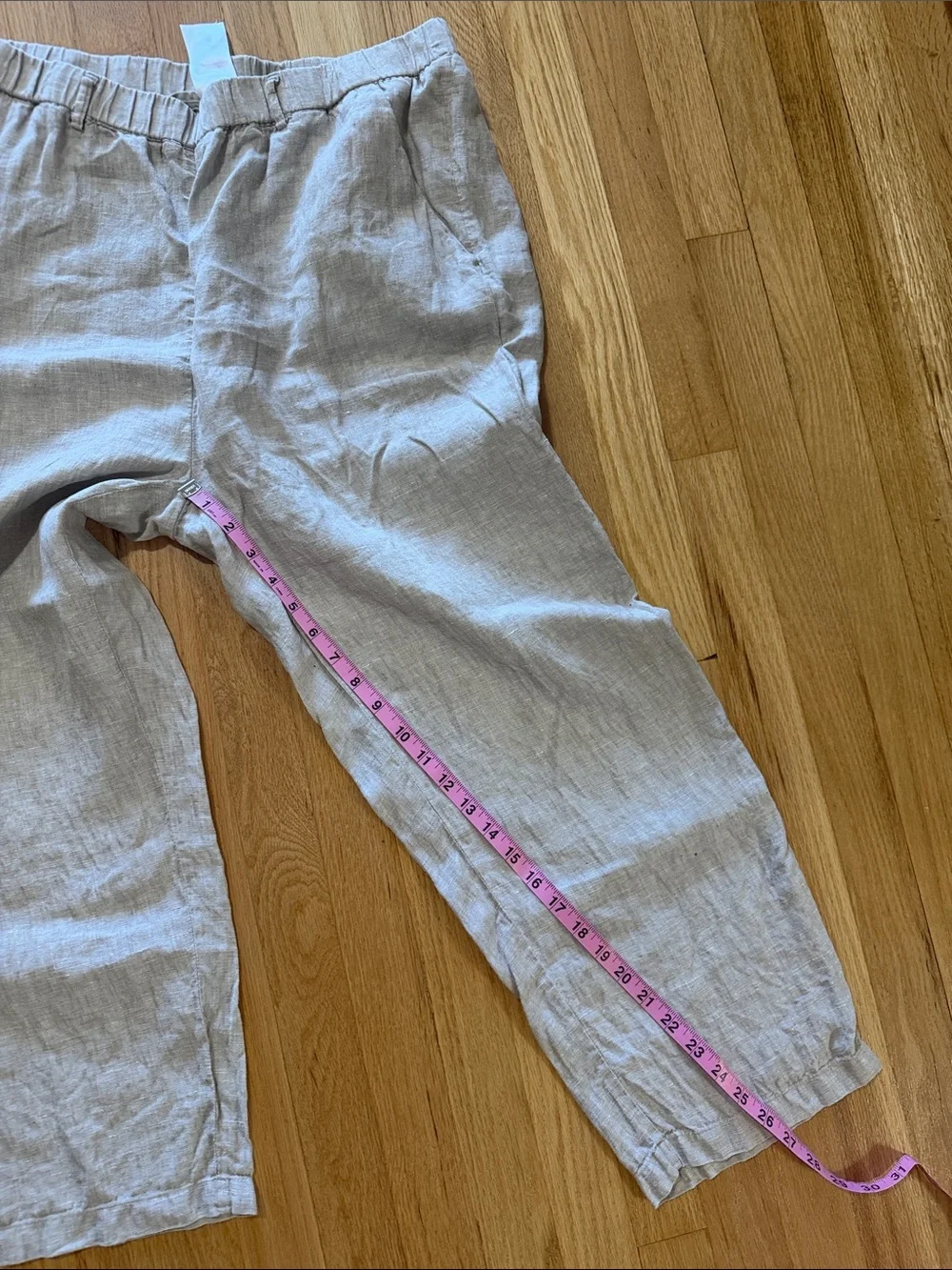 Quince 100% European Linen Pants Flax Sz XL